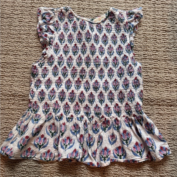 perry walker Tops - Floral Sleeveless Top - block print